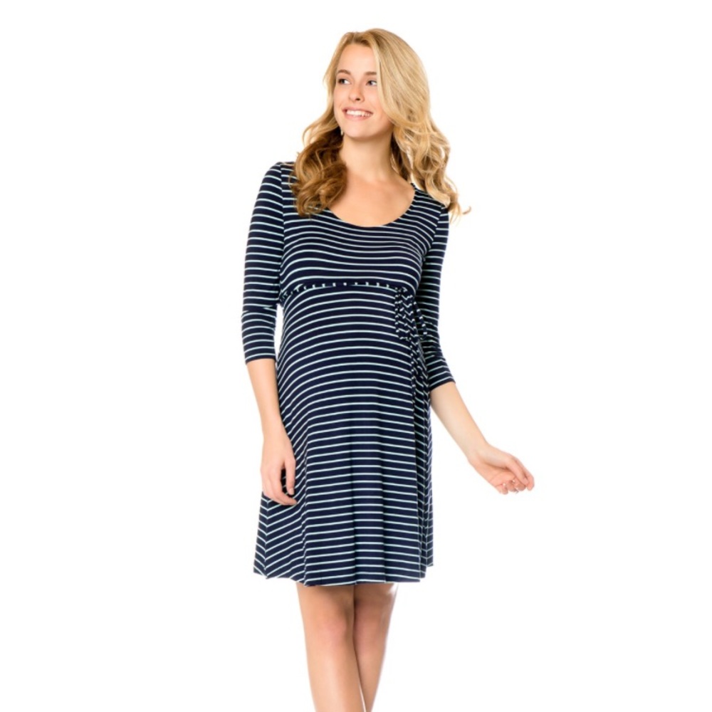 Motherhood Maternity Fit and Flare Dress